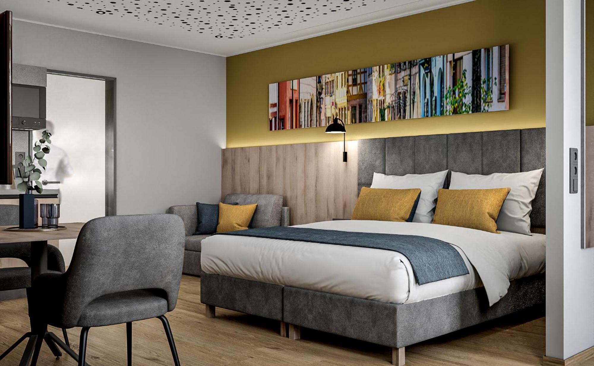 Xzllenz Traum Studio-Apartment, Frei-Parken, U-Bahn, Kueche Nuremberg Chambre photo