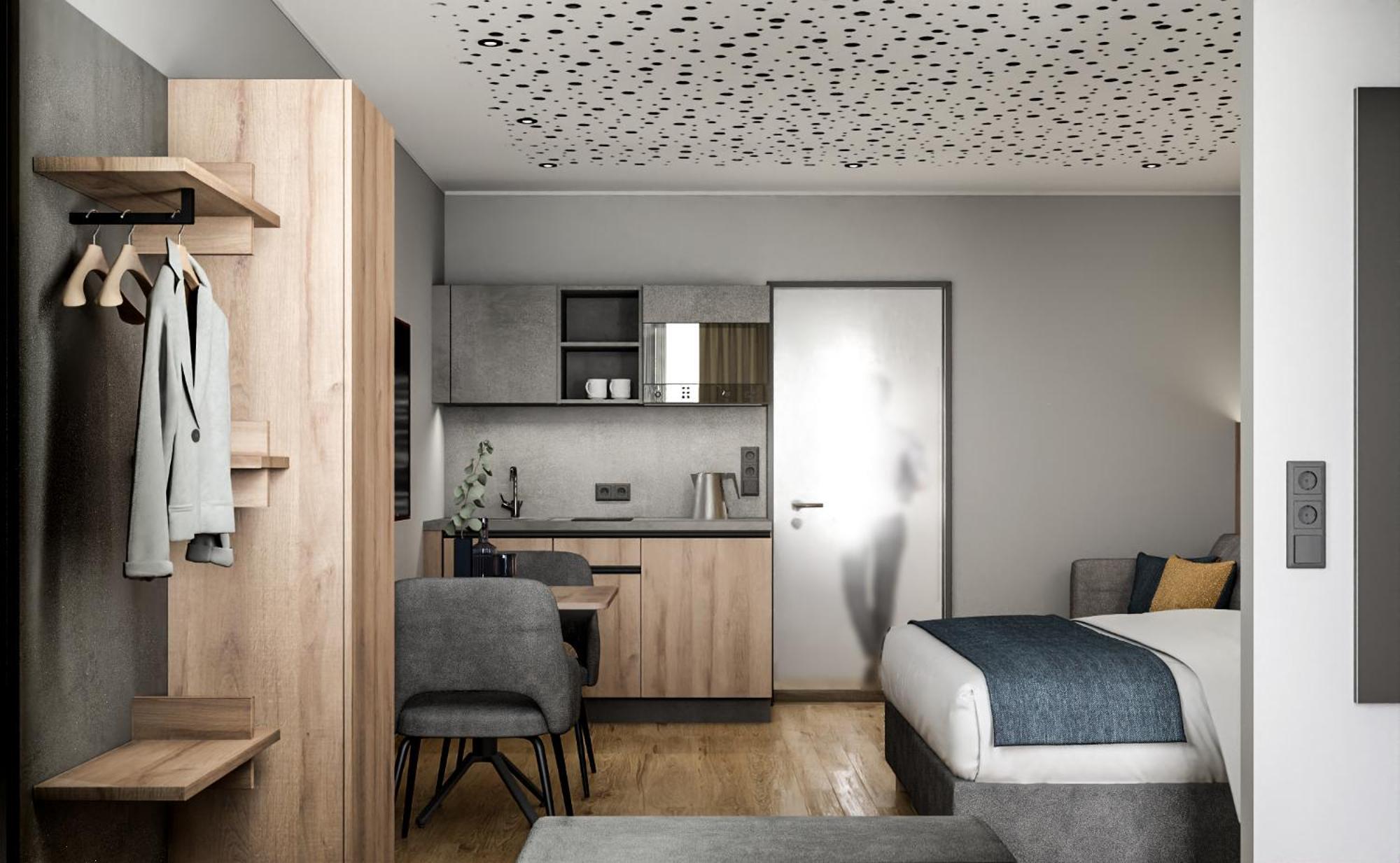 Xzllenz Traum Studio-Apartment, Frei-Parken, U-Bahn, Kueche Nuremberg Chambre photo